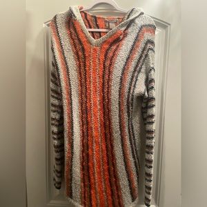 New Direction Hooded Sweater Tunic Large